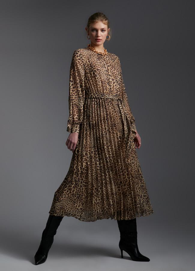 lola casademunt Vestido animal print