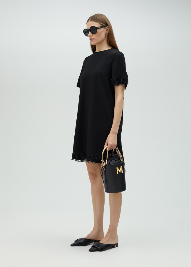 Lola Casademunt Vestido Corto Beads