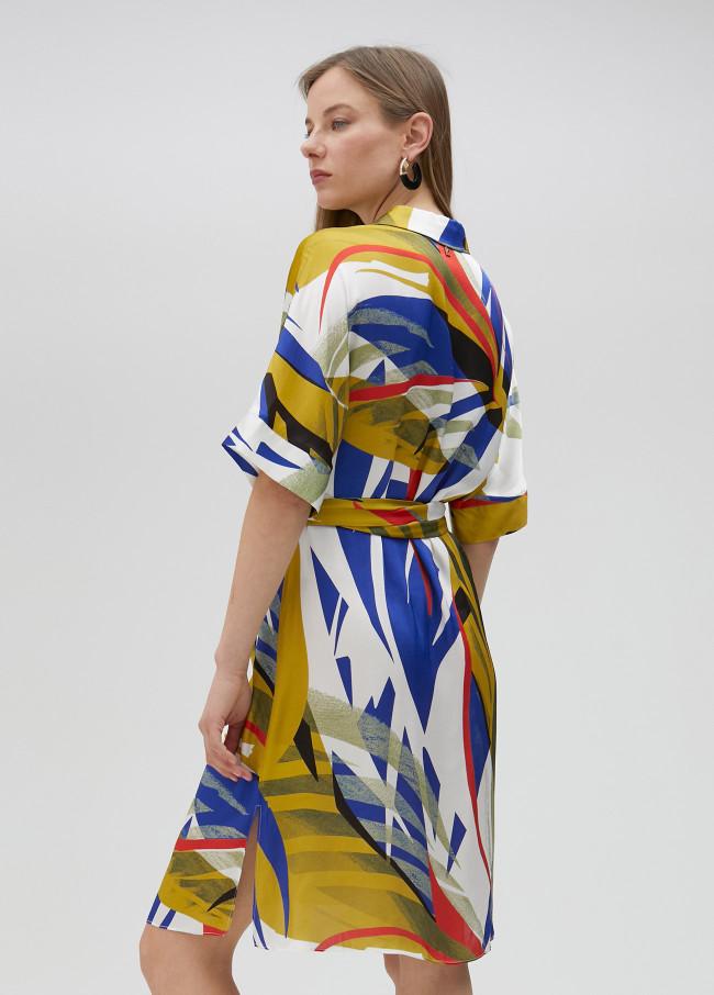 Lola Casademunt Vestido Corto Estampado