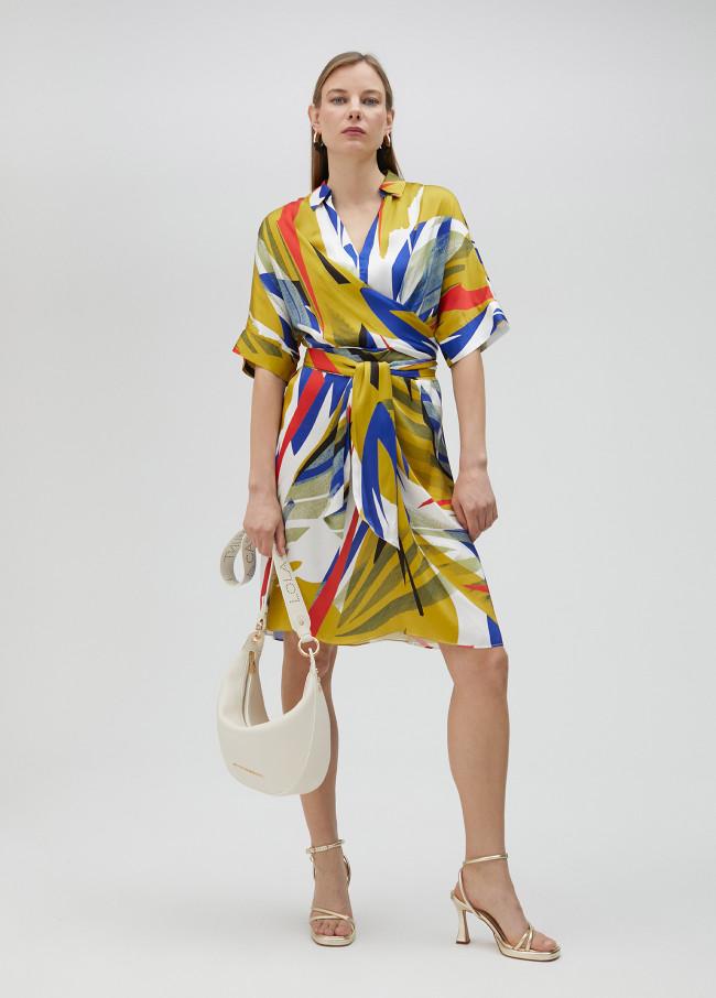 Lola Casademunt Vestido Corto Estampado