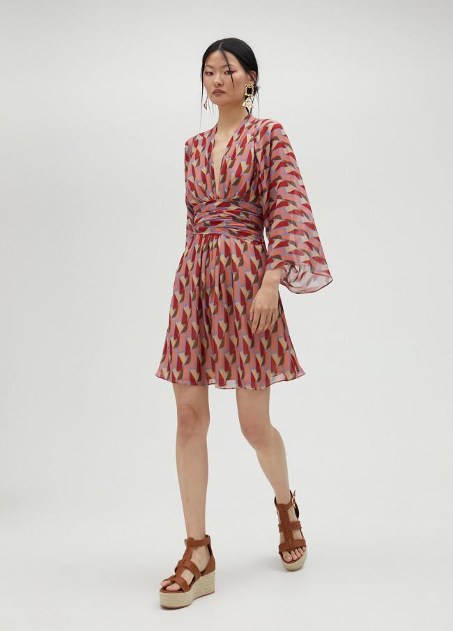 Lola Casademunt Vestido Corto Fluido