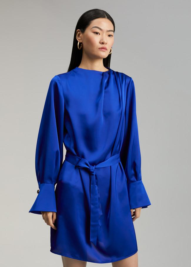 Lola Casademunt Vestido Corto Satinado