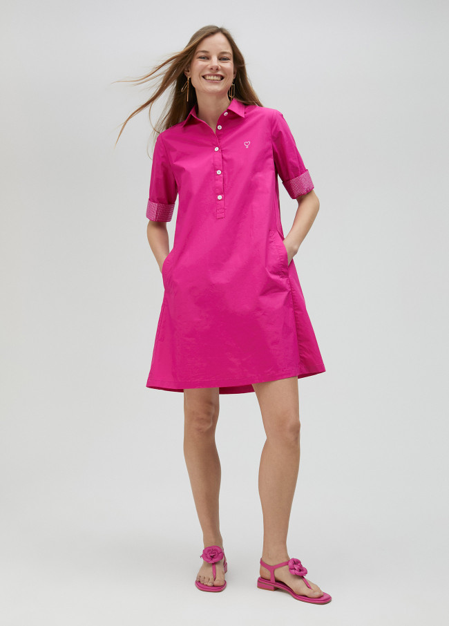 Lola Casademunt Vestido Detalle Strass En Mangas