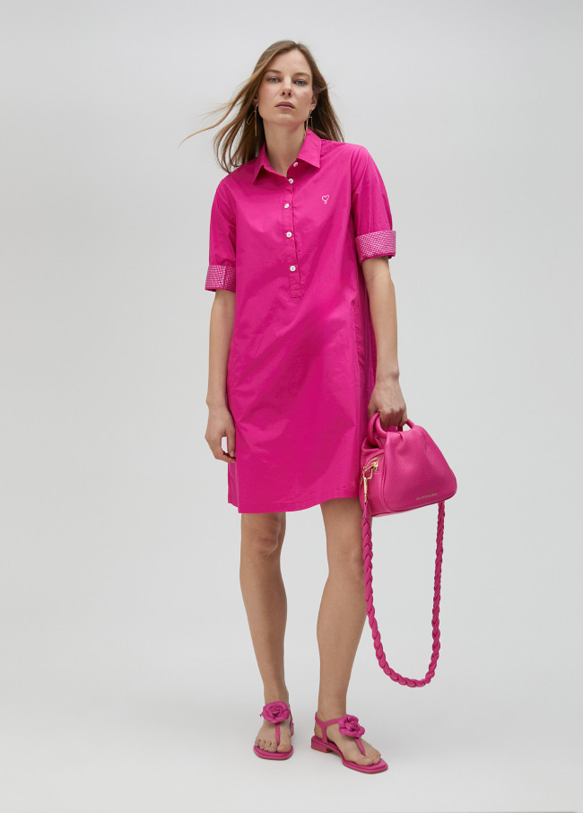 Lola Casademunt Vestido Detalle Strass En Mangas