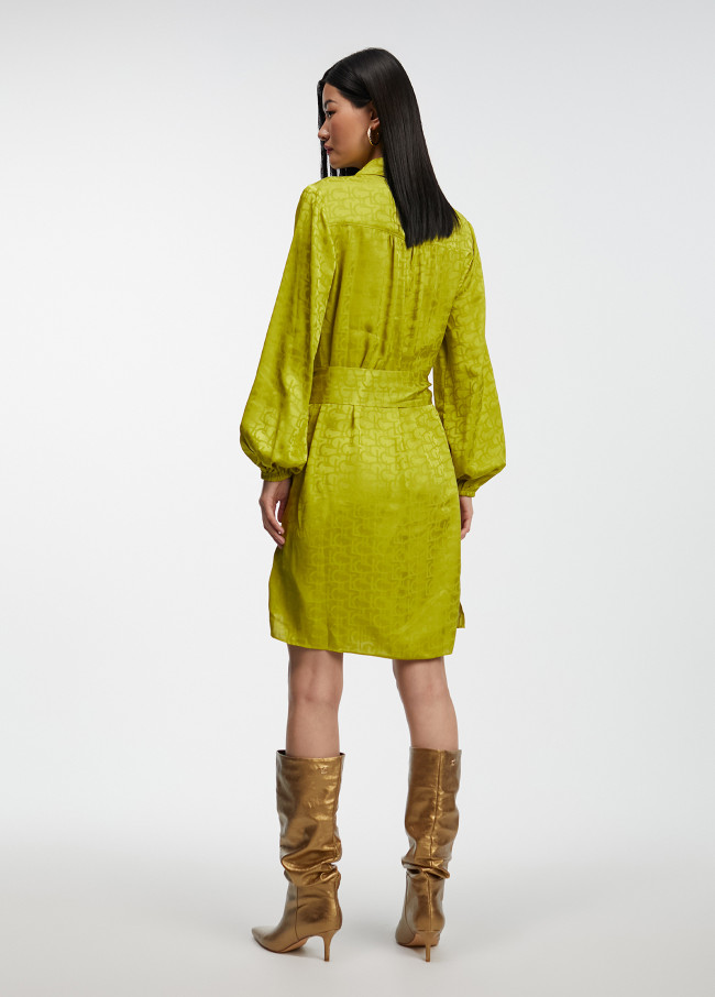 Lola Casademunt Vestido Estampado Logo