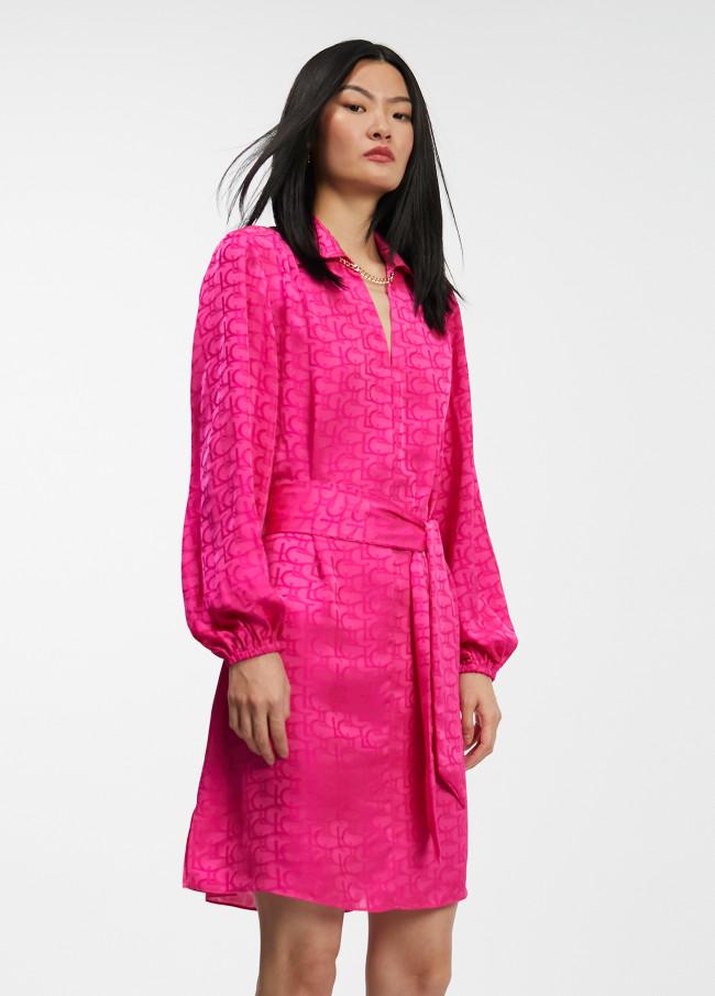 Lola Casademunt Vestido Estampado Logo