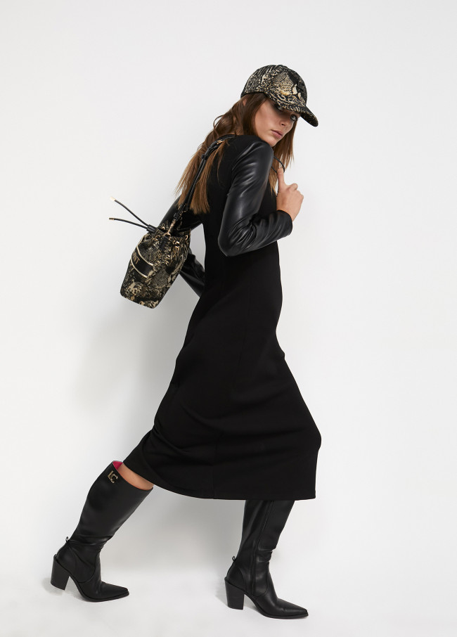 lola casademunt Vestido midi de punto roma