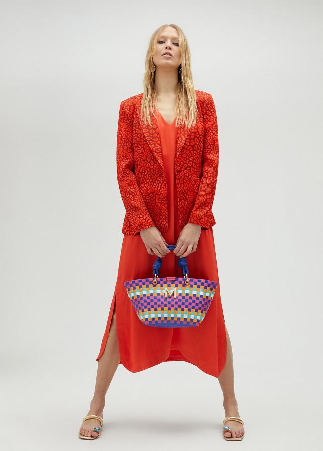 Lola Casademunt Vestido Midi De Tirantes