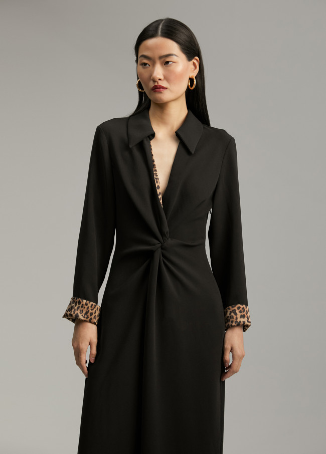 Lola Casademunt Vestido Midi Nudo