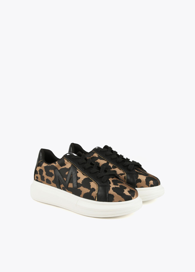 Lola Casademunt Zapatillas Animal Print