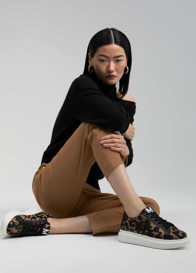 Lola Casademunt Zapatillas Animal Print