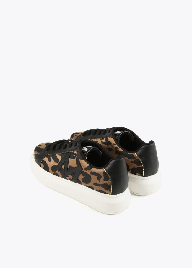 Lola Casademunt Zapatillas Animal Print