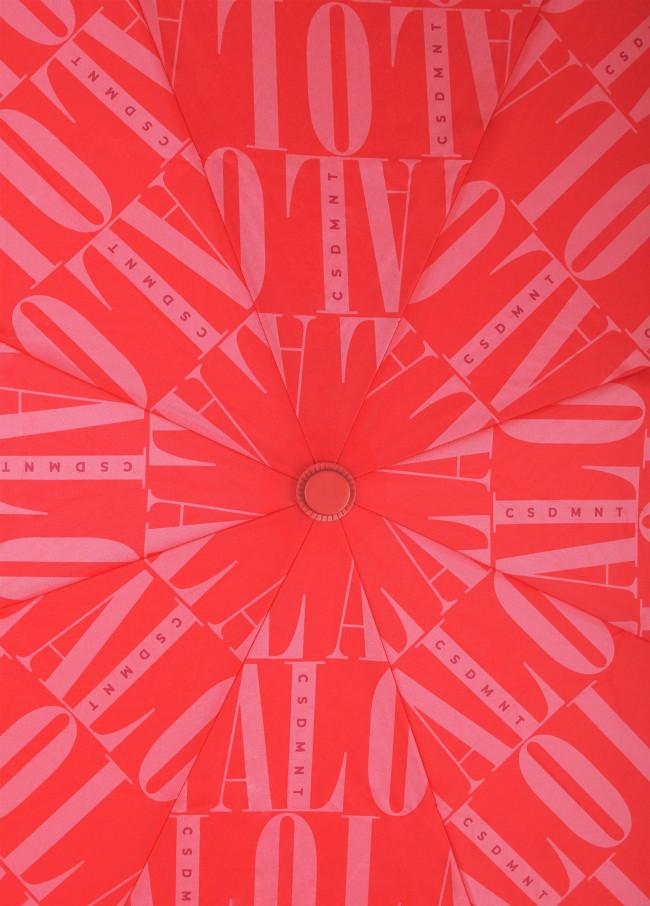 Lola Casademunt Paraguas Logotipado Y Estampado Animal