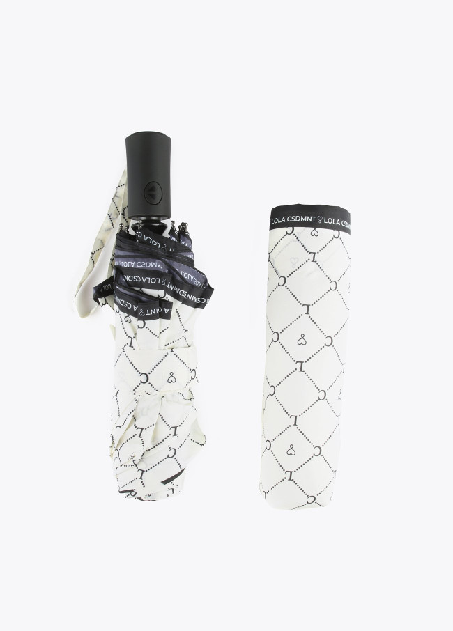 Lola Casademunt Paraguas Pequeño Automático Logotipado