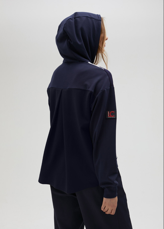 Lola Casademunt Sudadera Rayas Capucha. Limited Edition