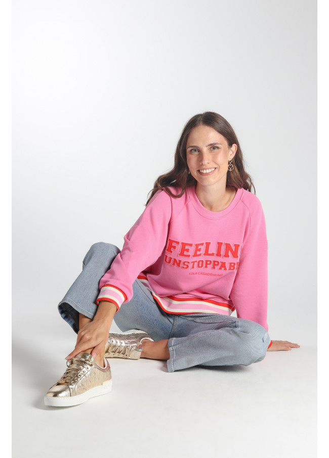 Lola Casademunt Sudadera Solidaria Feeling Unstoppable