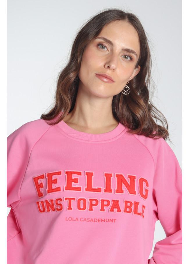 lola casademunt Sudadera Solidaria Feeling Unstoppable