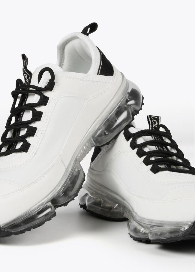 Lola Casademunt Zapatilla Deportiva Bicolor Suela Transparente