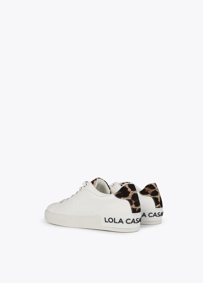 Lola Casademunt Zapatillas Tipo Sneakers Detalles Animal Print