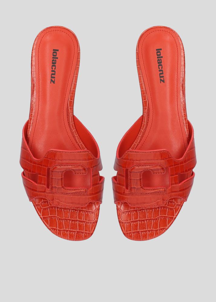 Lola Cruz CUIRINE FLAT