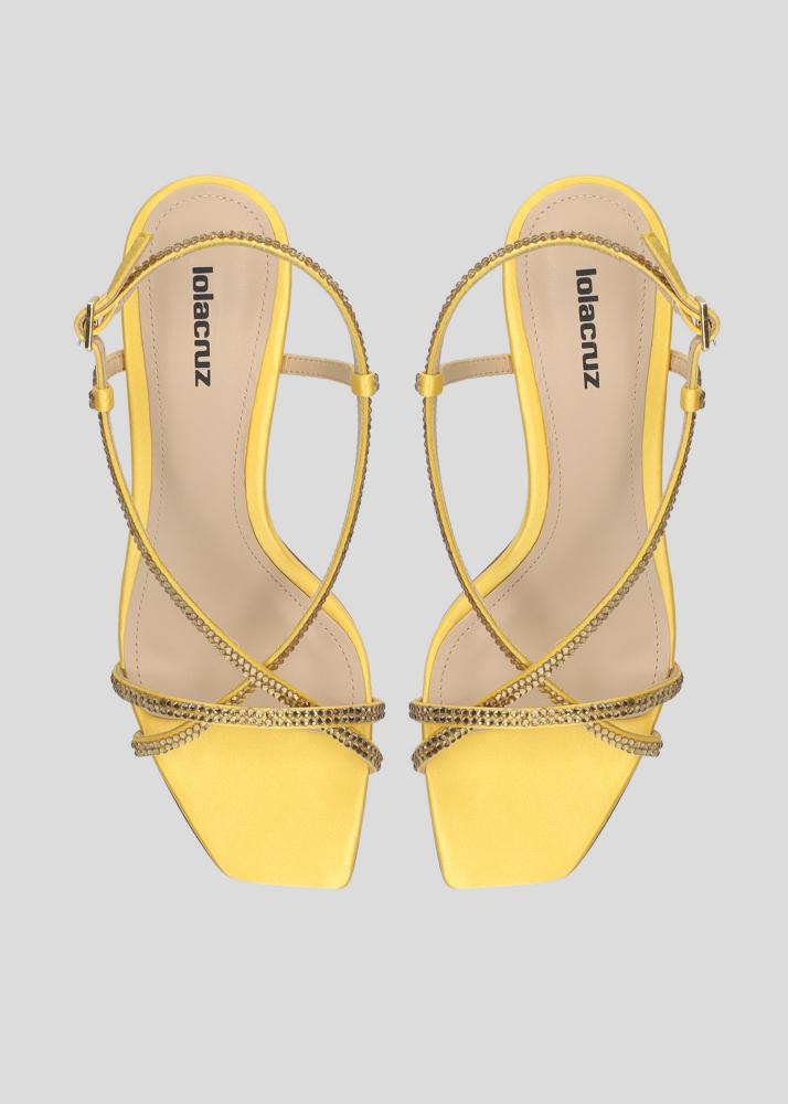 Lola Cruz LIBERTY HEEL SANDALS 55