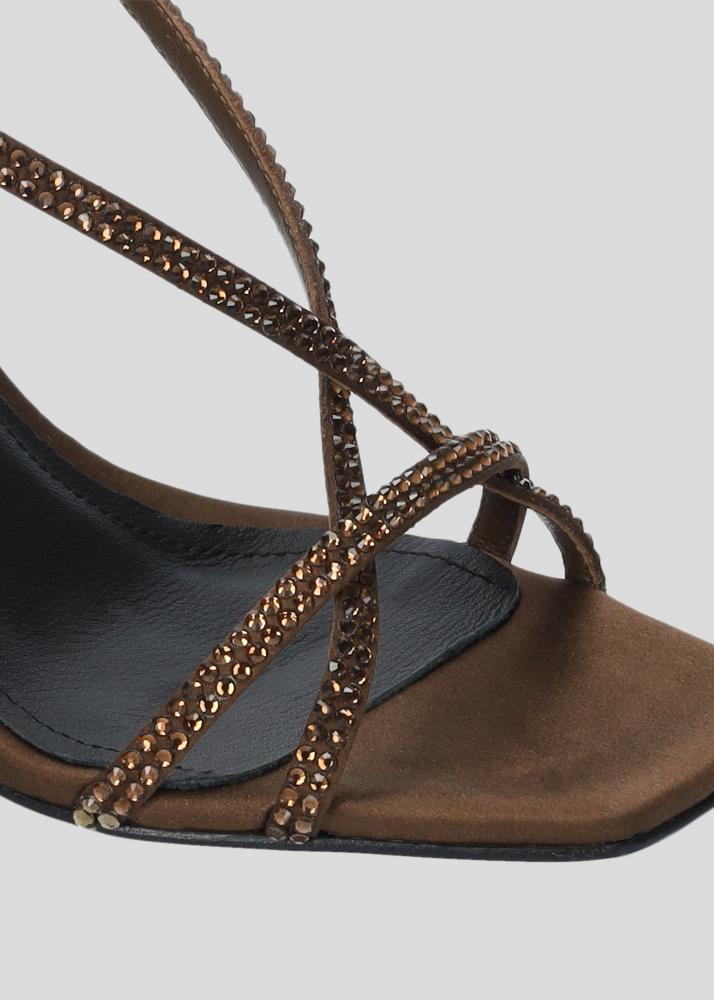 Lola Cruz LIBERTY HEEL SANDALS 85