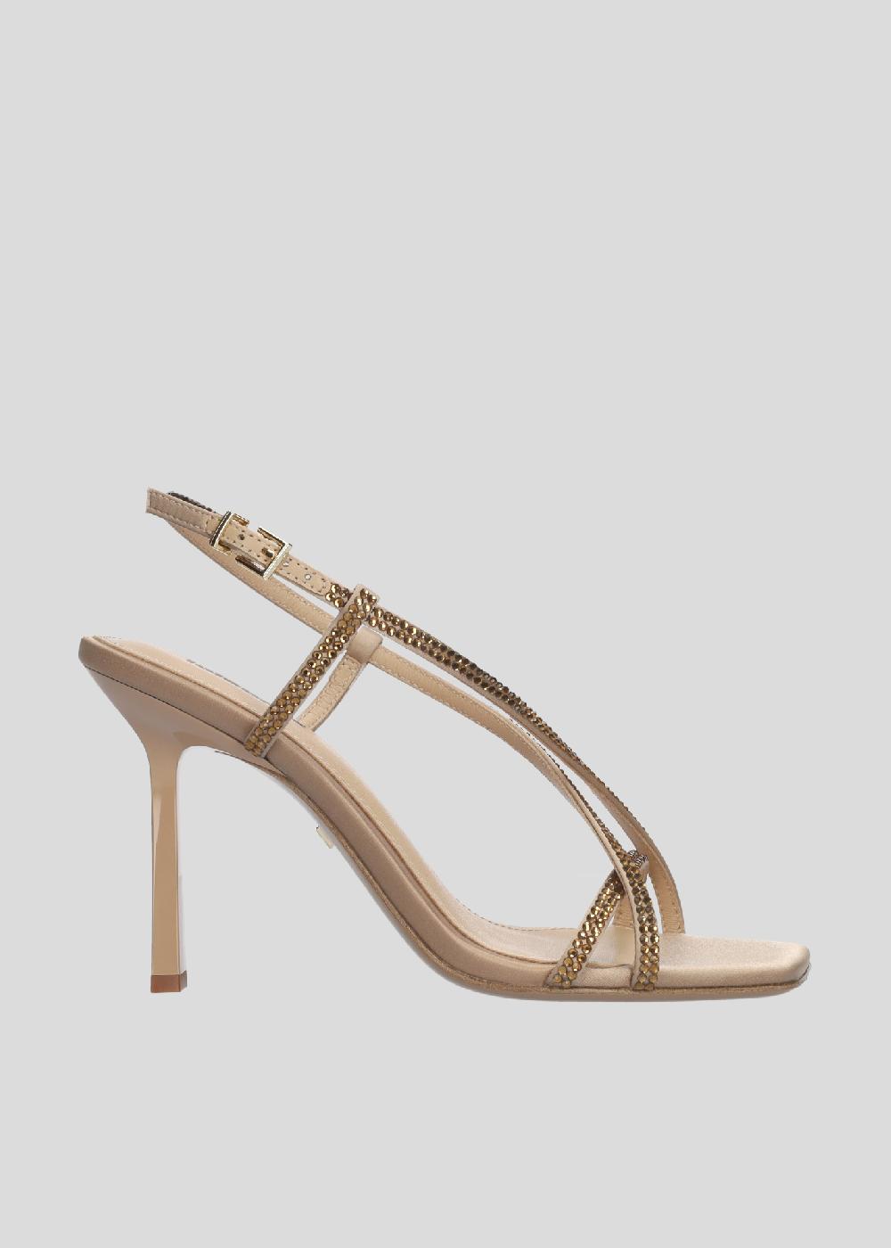 lola cruz LIBERTY HEEL SANDALS 85