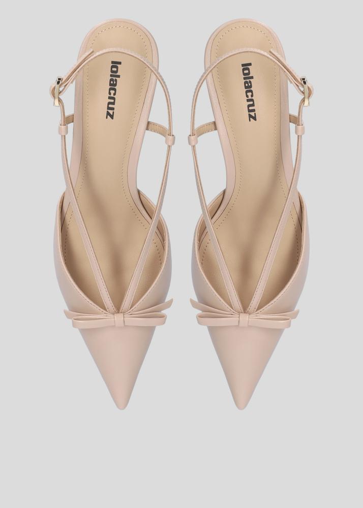 Lola Cruz SATINA HEEL SANDALS 55