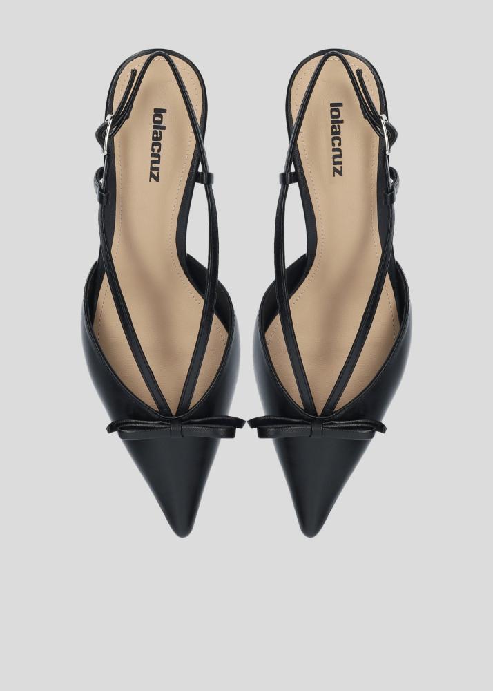 Lola Cruz SATINA HEEL SANDALS 55