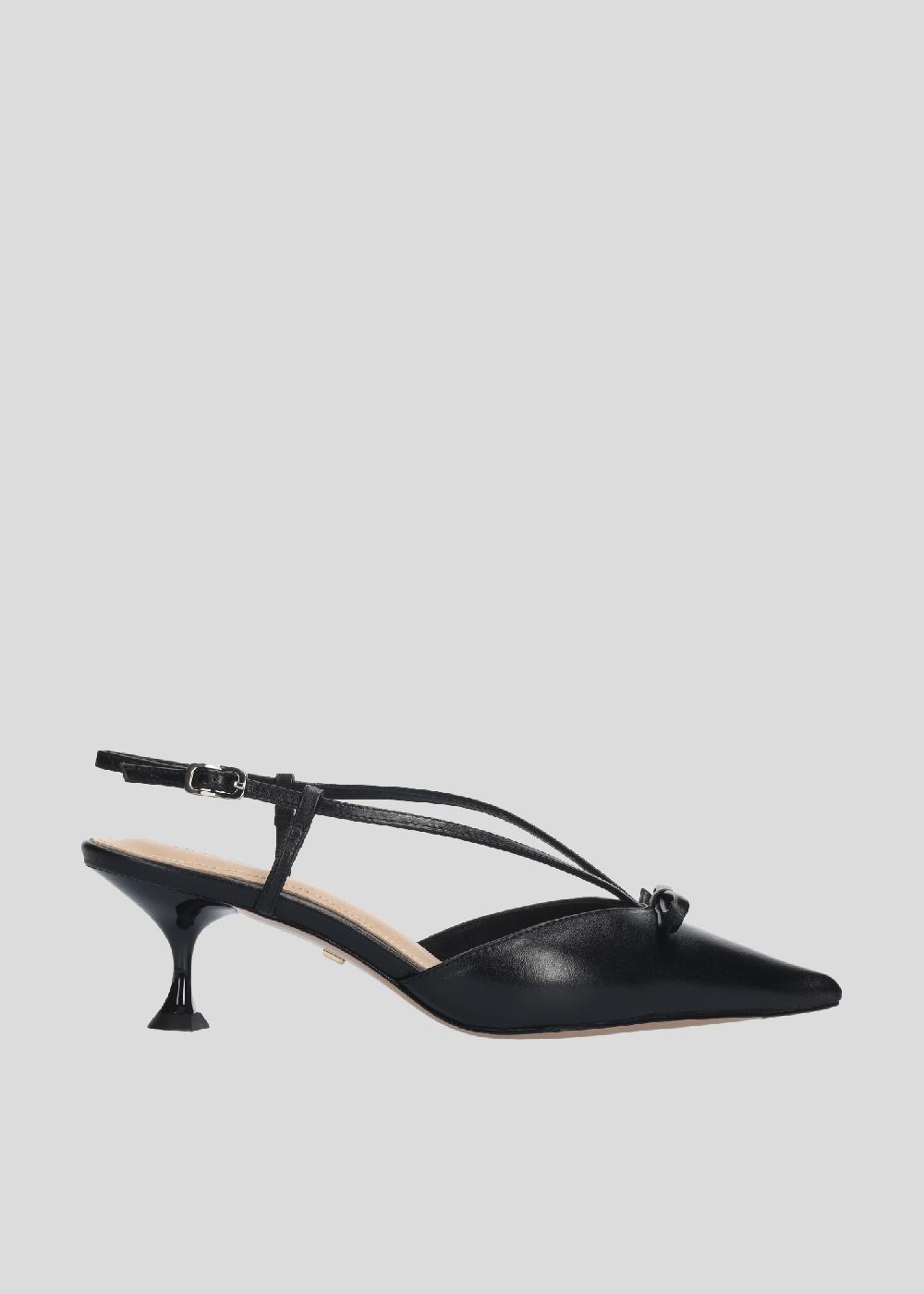 lola cruz SATINA HEEL SANDALS 55