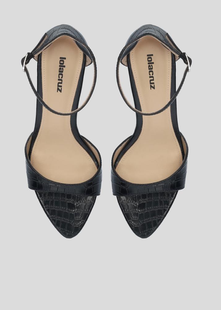 Lola Cruz SCARLETT HEEL SANDALS 65