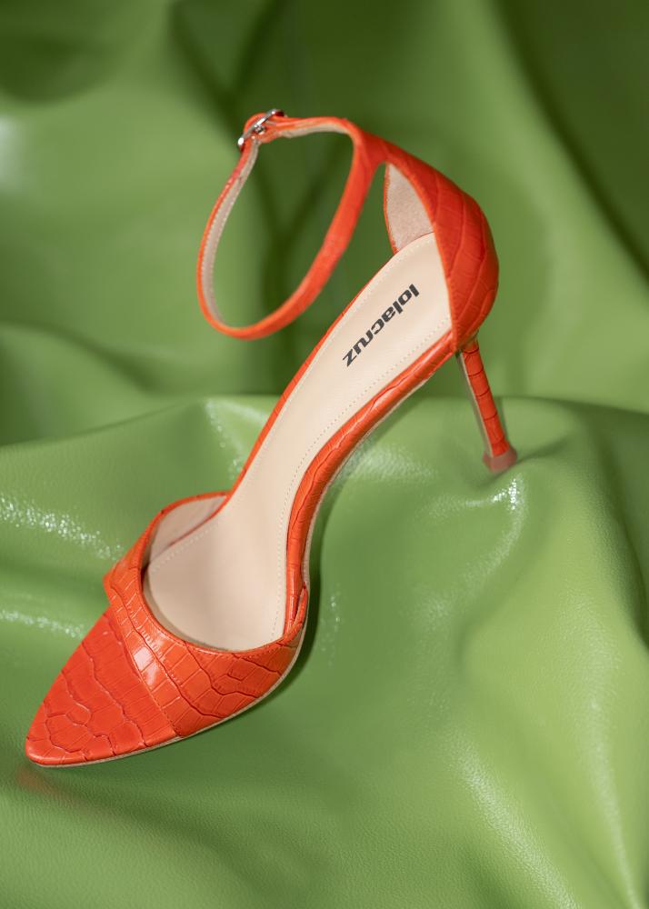 Lola Cruz SCARLETT HEEL SANDALS 95