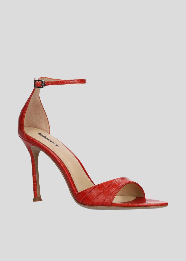 Lola Cruz SCARLETT HEEL SANDALS 95