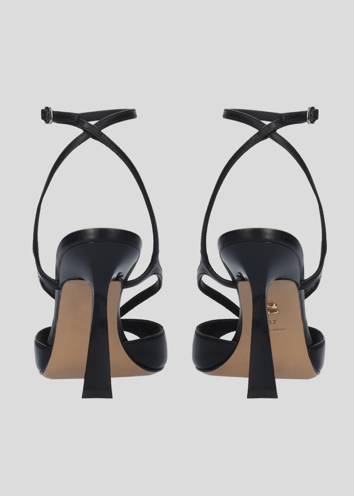 Lola Cruz STREEP HEEL SANDALS 95