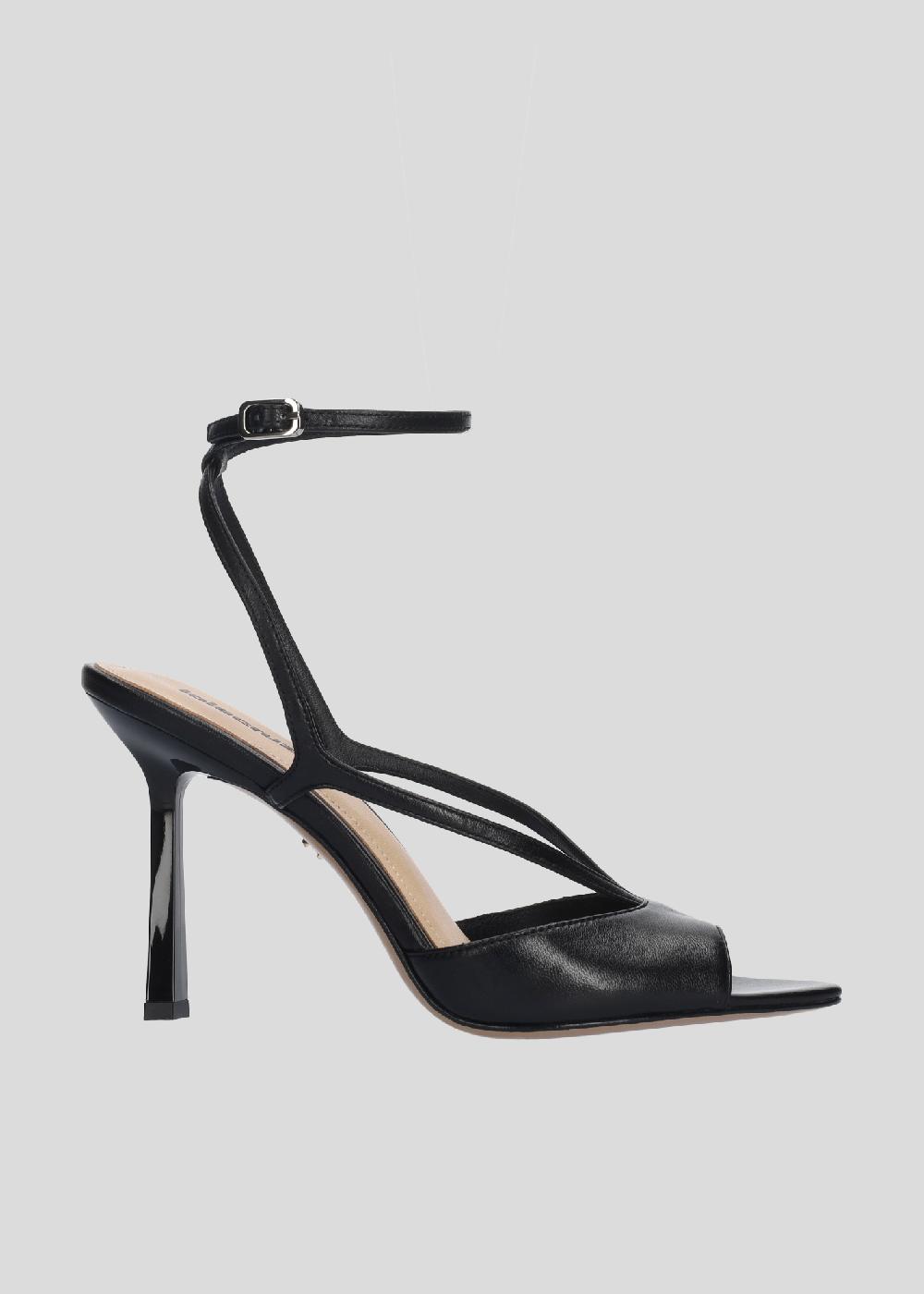 lola cruz STREEP HEEL SANDALS 95