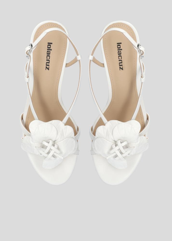 Lola Cruz TULIPA HEEL SANDALS 65