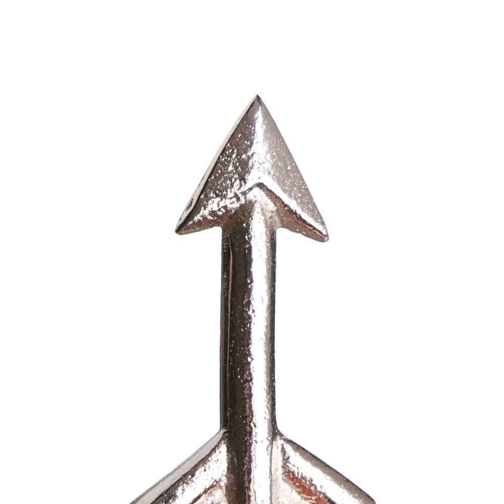 Lolahome Abrebotellas Flecha De Latón Plateado De 12 Cm