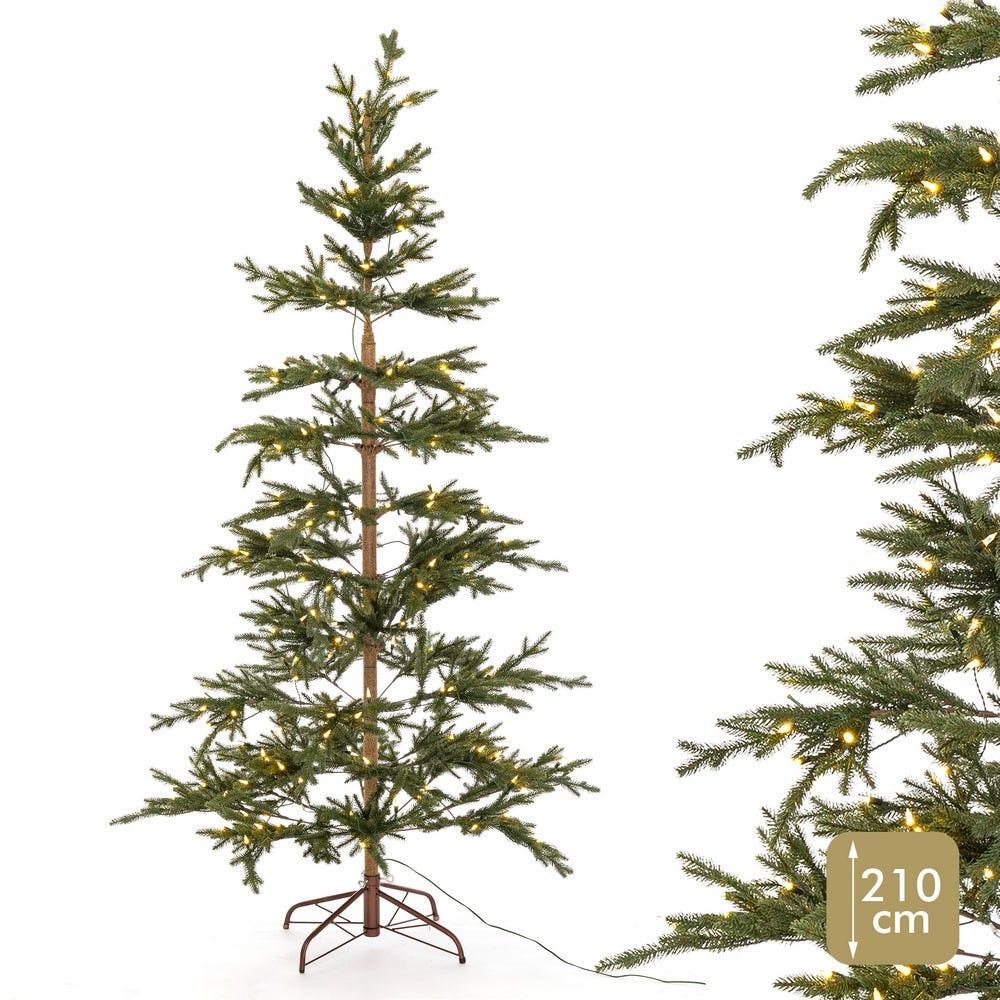 Lolahome Árbol De Navidad Con Luces Cálidas De 210 Cm