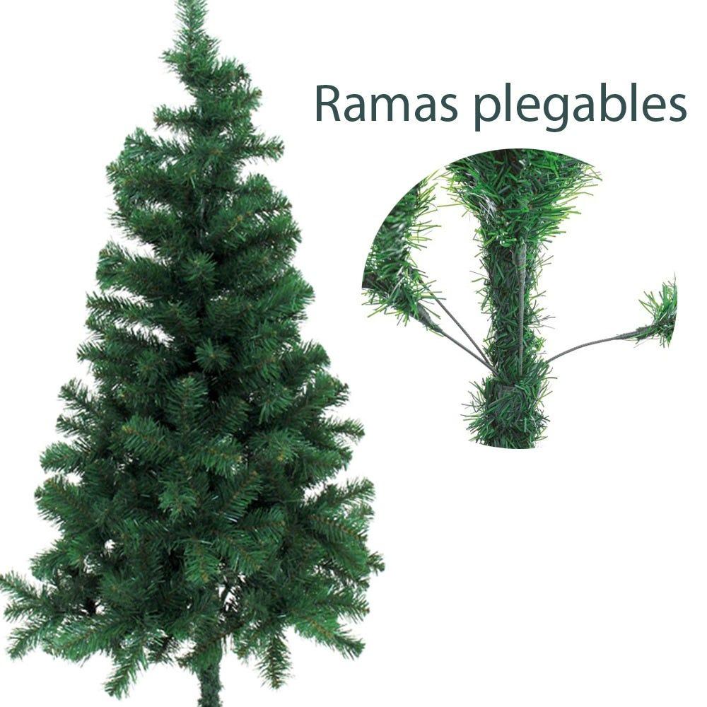 Lolahome Árbol De Navidad De 210 Cm Con Ramas Plegables