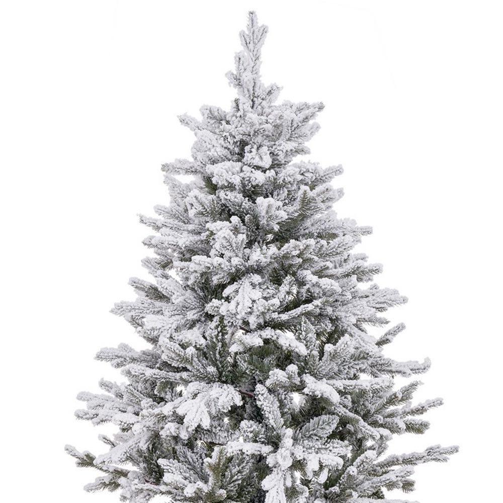 Lolahome Árbol De Navidad Nevado Con Maceta De 120 Cm