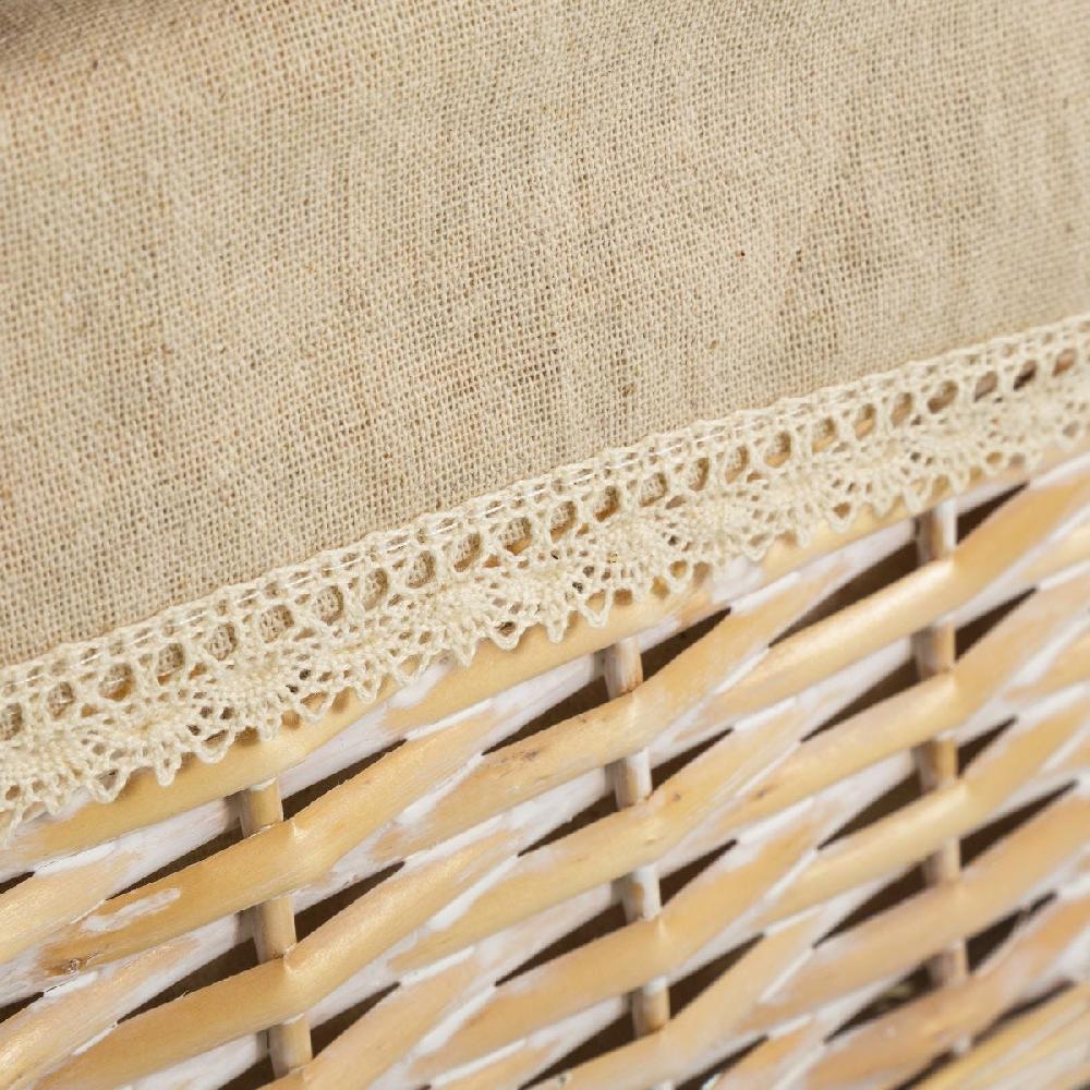 Lolahome Cajonera Beige De Madera Con 6 Cajones De 49x71x32 Cm