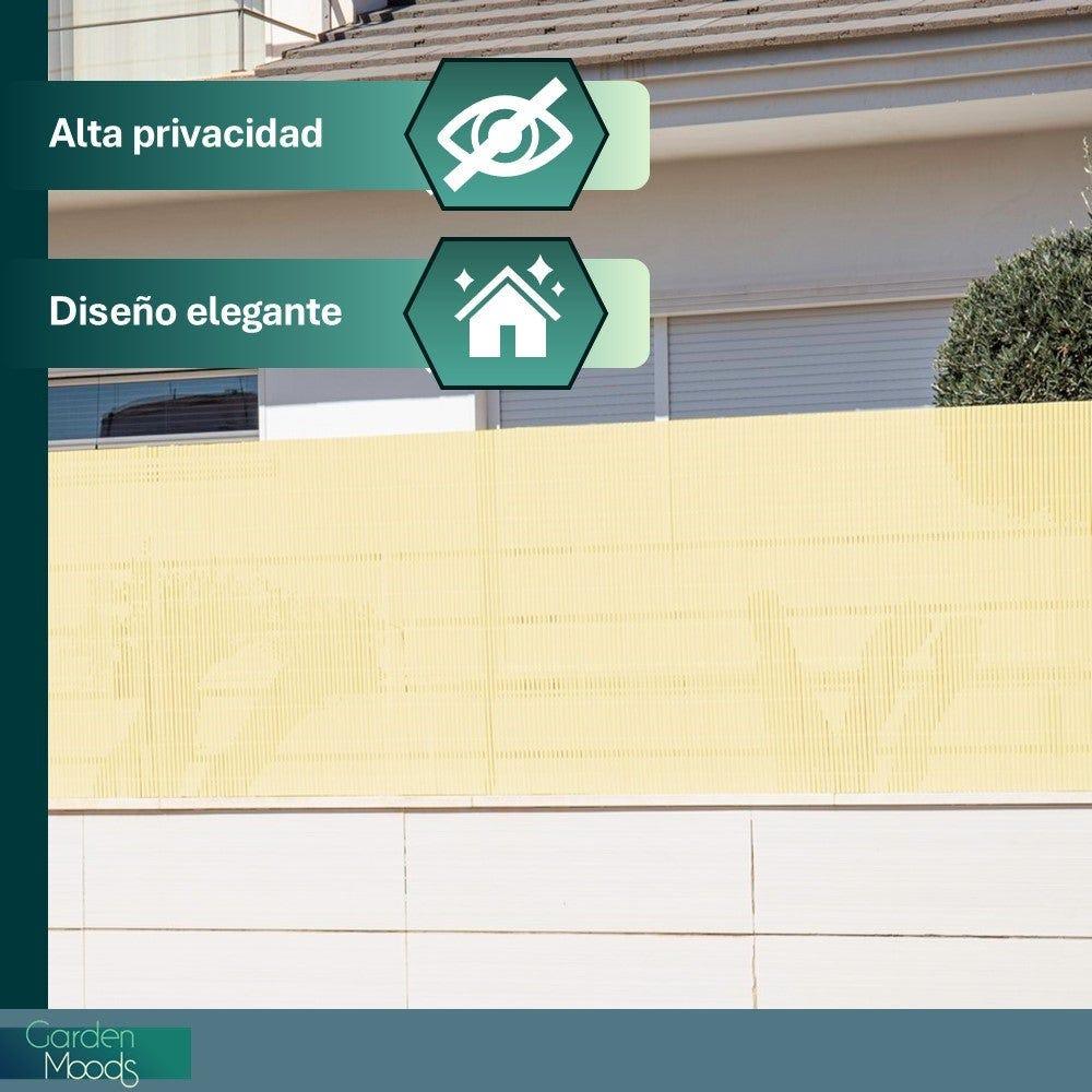 Lolahome Cañizo Artificial De Doble Cara Beige 3x1 Metros