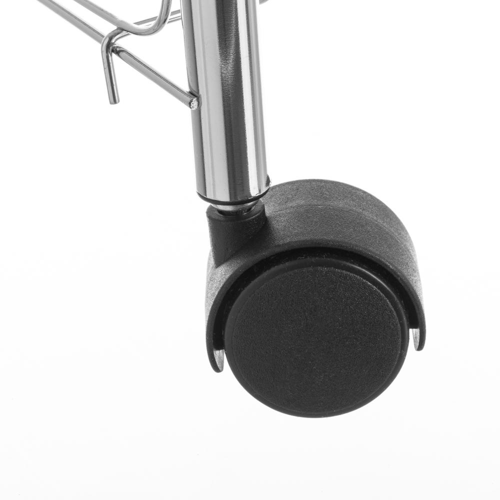 Lolahome Carro Verdulero De Metal Plateado De 39x25x67 Cm