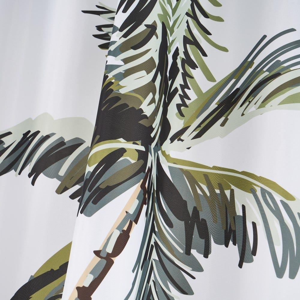 Lolahome Cortina De Baño Leopardo Verde De Tela De 180x200 Cm