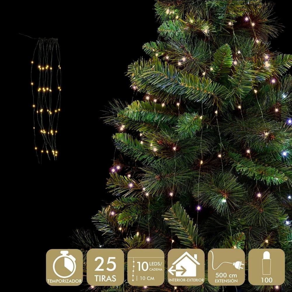 lolahome Cortina led programable 100 luces de 1 metro