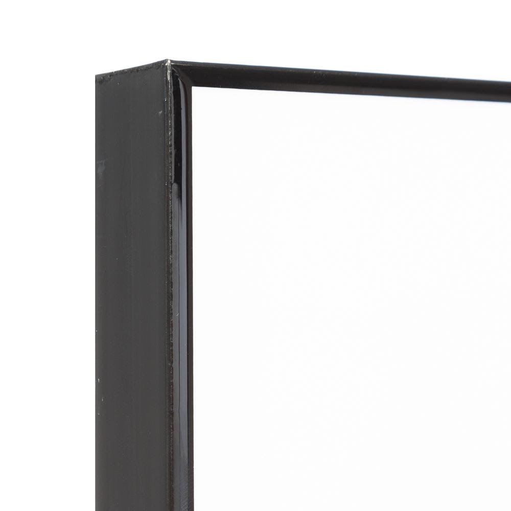 lolahome Cuadro de marinas de madera gris de 80x80 cm