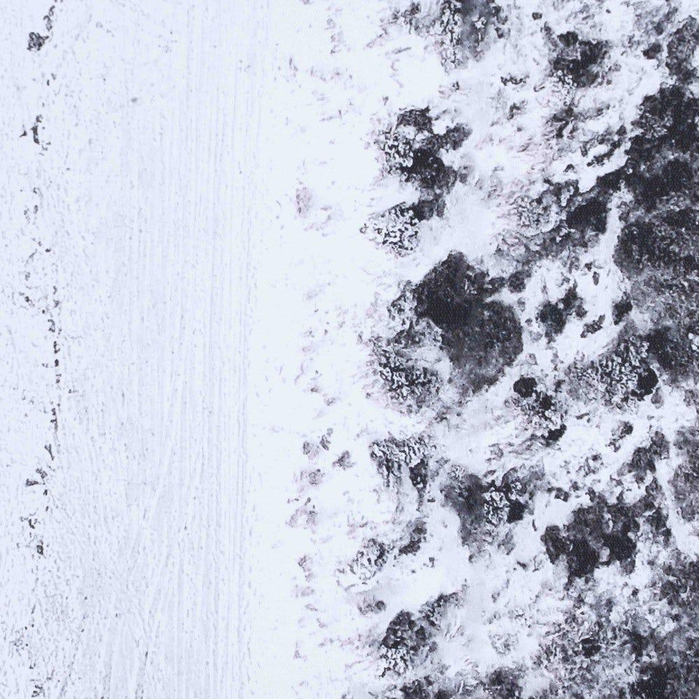 Lolahome Cuadro De Playa Sobre Lienzo Gris De 63x93 Cm