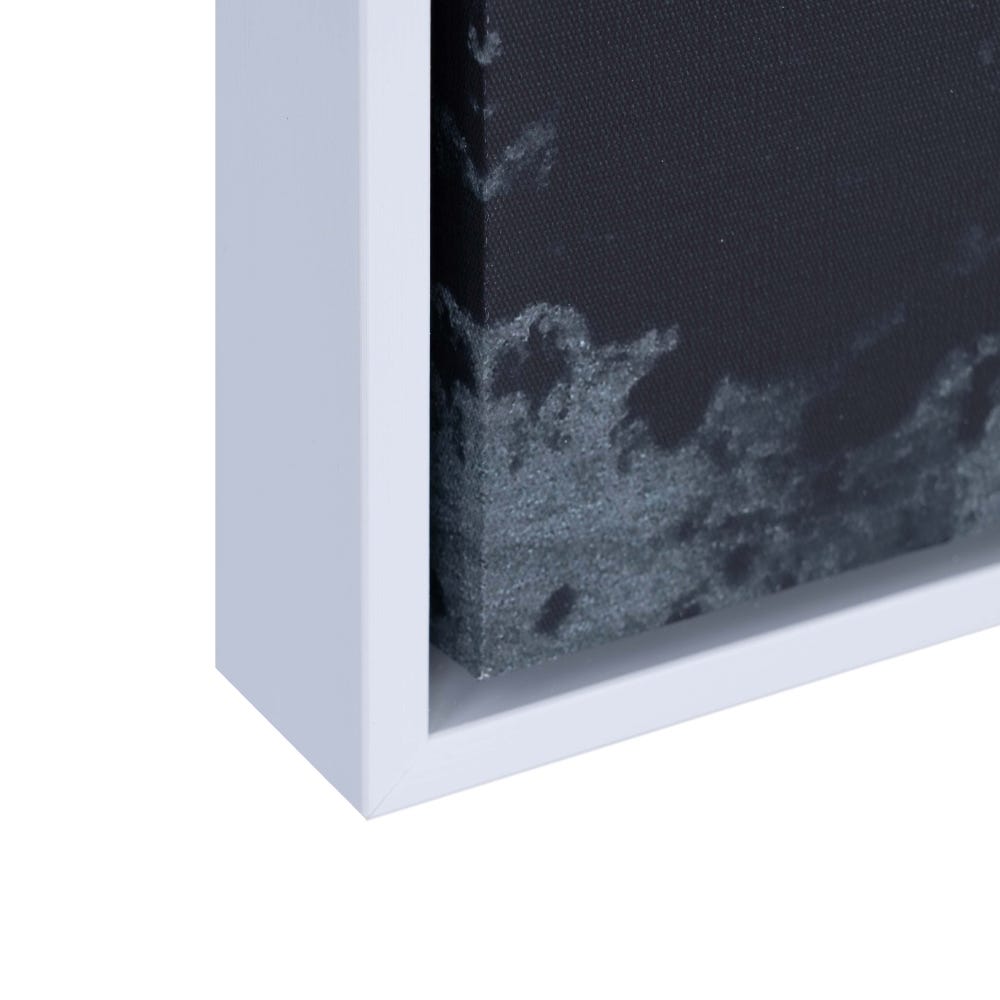 Lolahome Cuadro De Playa Sobre Lienzo Gris De 63x93 Cm