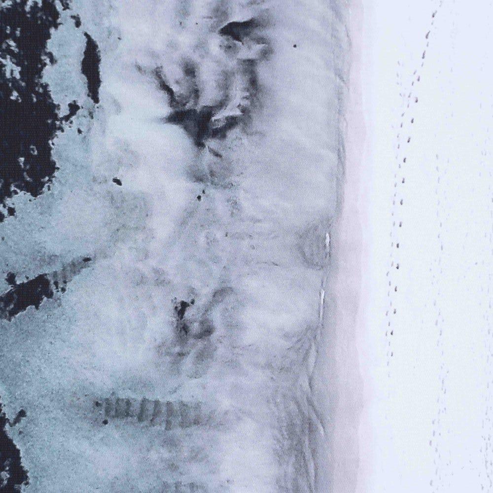 lolahome Cuadro de playa sobre lienzo gris de 63x93 cm