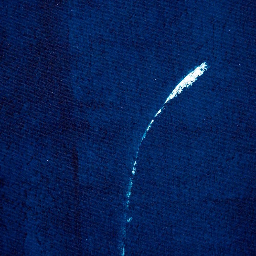 Lolahome Cuadro Desnudo De Fotoimpreso Sobre Lienzo Con Marco De Poliestireno Azul De 62x92 Cm